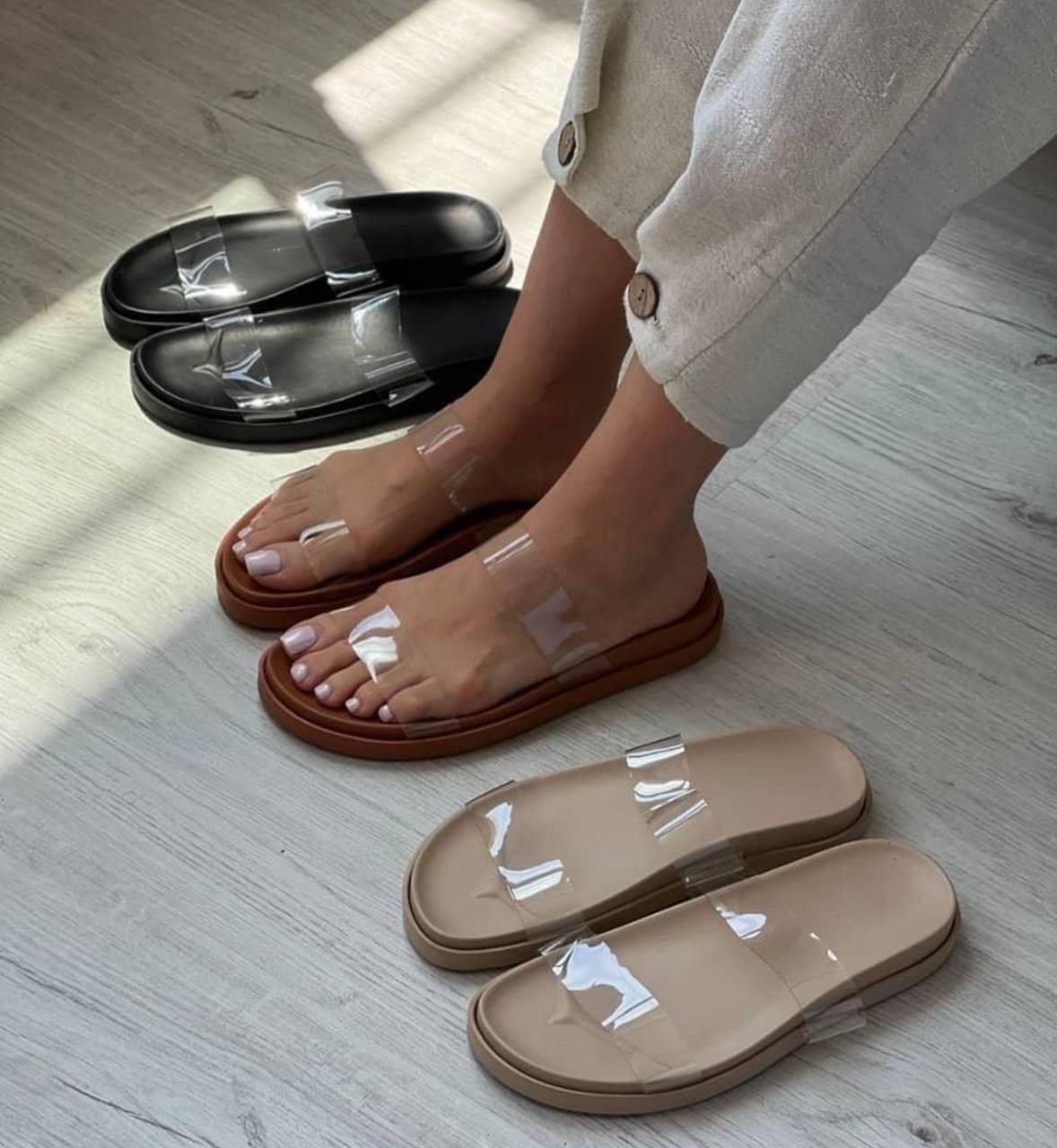 صندل شیشه ای زارا