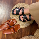 صندل مصری زنانه کف نرم و راحت